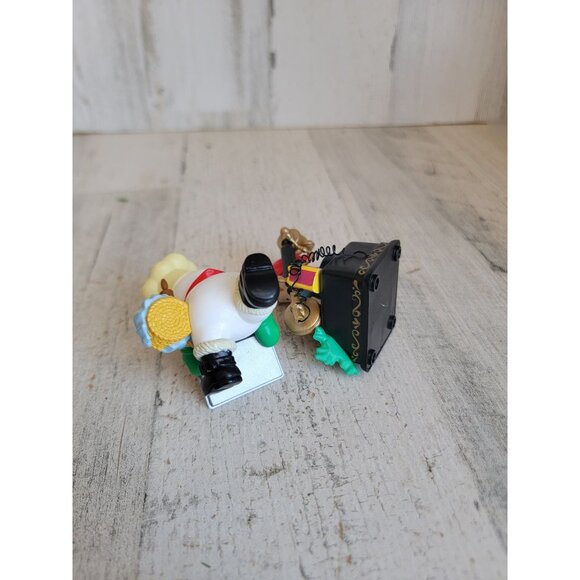 Vintage elf telephone snowman baking cookies ornament Xmas set - Picture 4 of 4